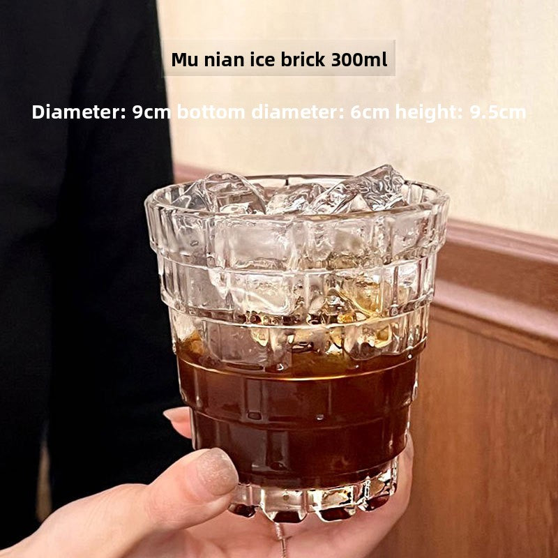 Glass Whiskey Cup