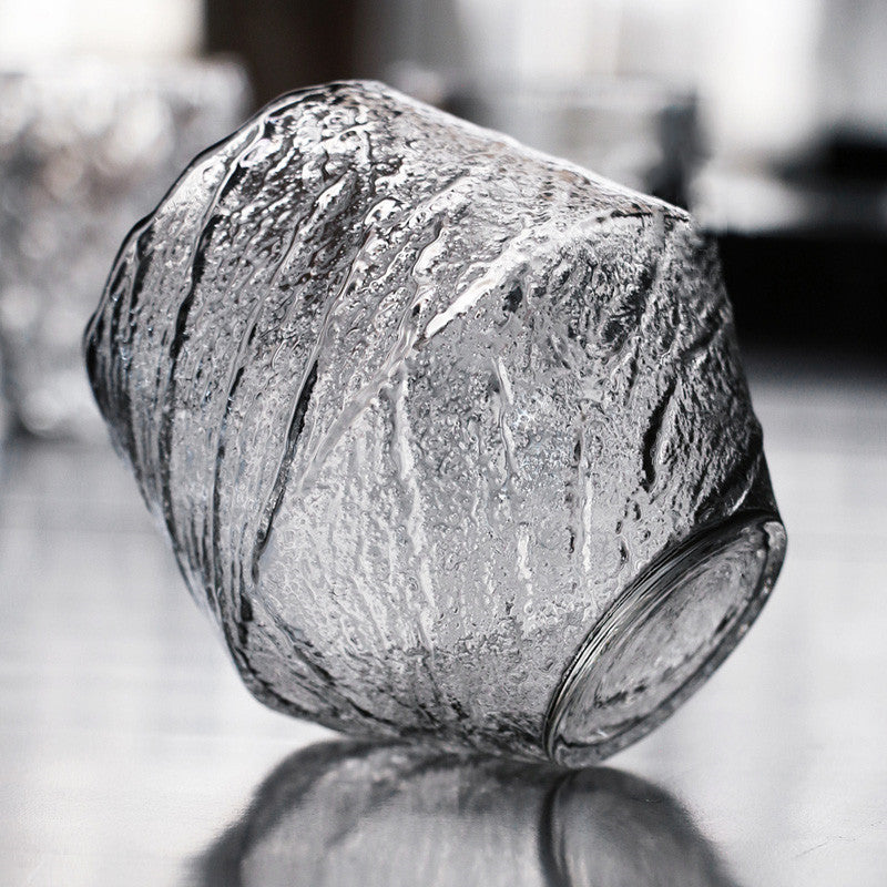 Japanese Handmade Hammered Whiskey Glass Heat-Resistant Juice Glass