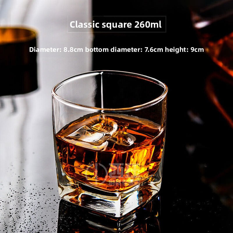 Glass Whiskey Cup