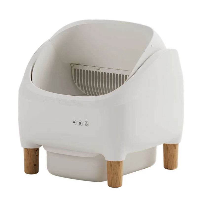 Fully automatic intelligent cat litter box