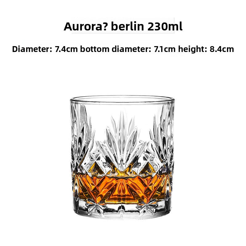 Glass Whiskey Cup