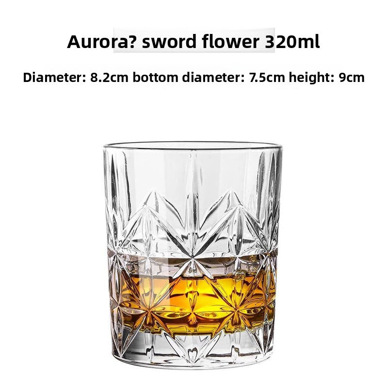 Glass Whiskey Cup