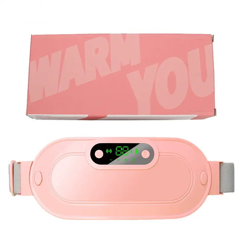 Women's Electric Heating and Vibration Warming Belt for Menstrual Period Massage and Uterus protecting Function Home-use