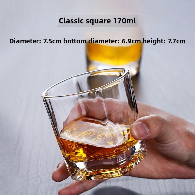 Glass Whiskey Cup