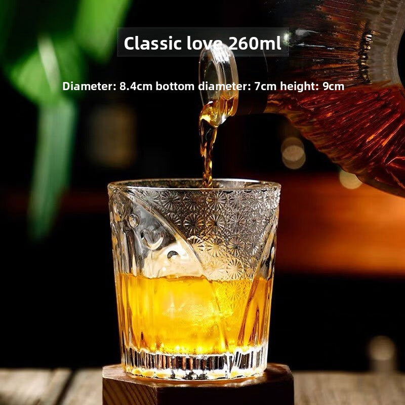 Glass Whiskey Cup