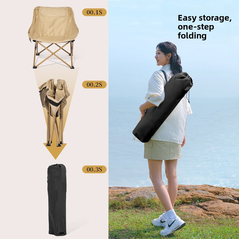 Camping outdoor folding chair