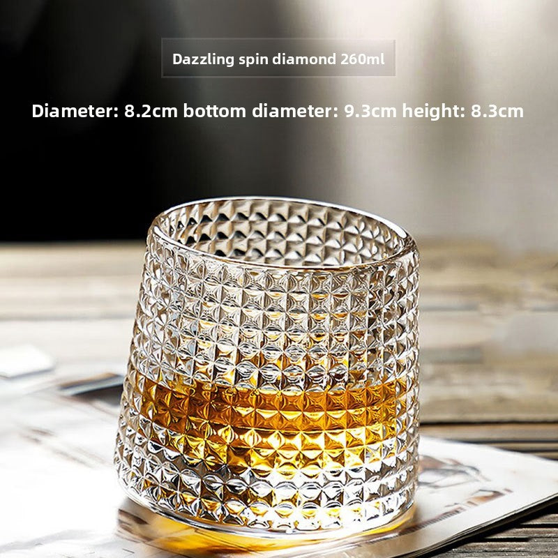 Glass Whiskey Cup