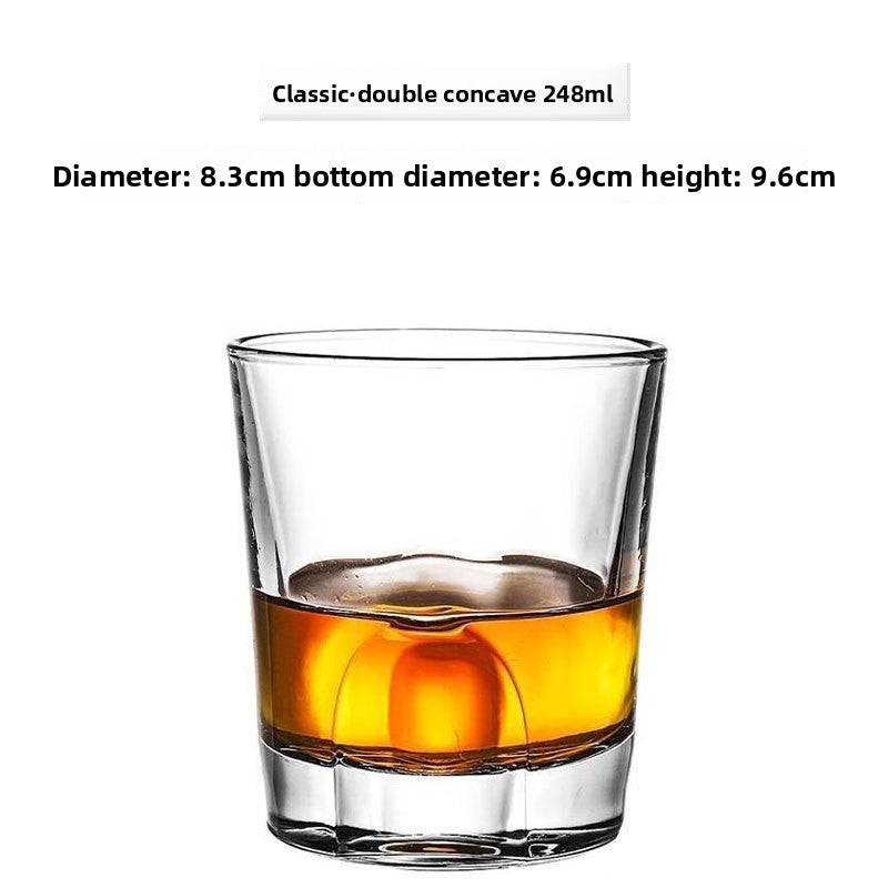 Glass Whiskey Cup