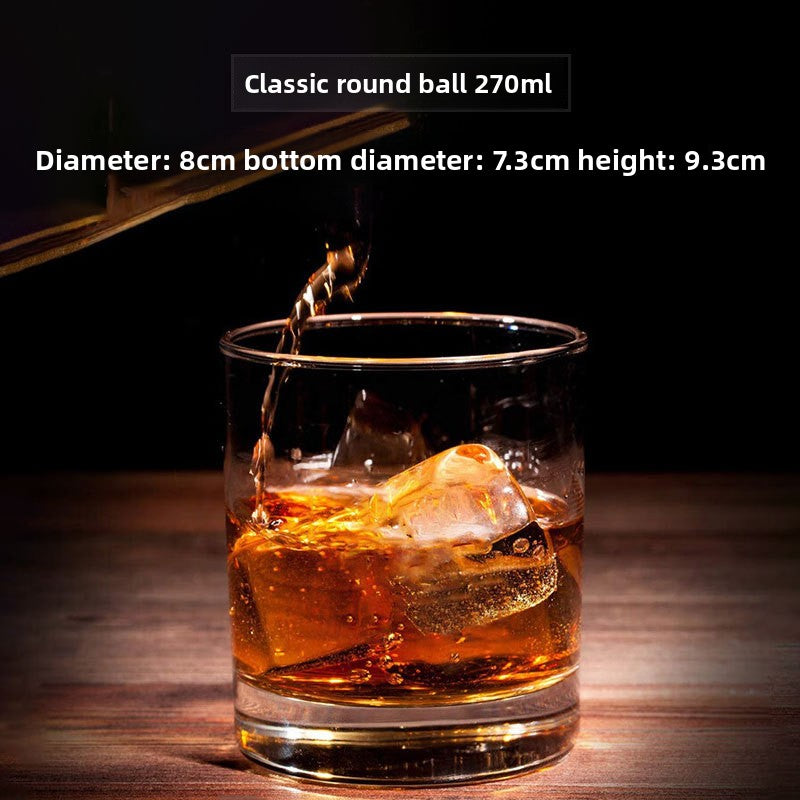 Glass Whiskey Cup