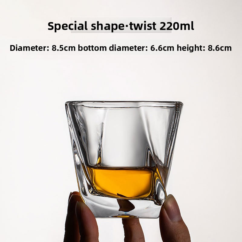 Glass Whiskey Cup