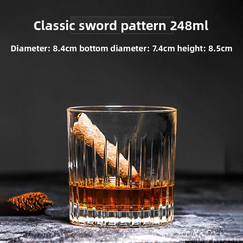 Glass Whiskey Cup