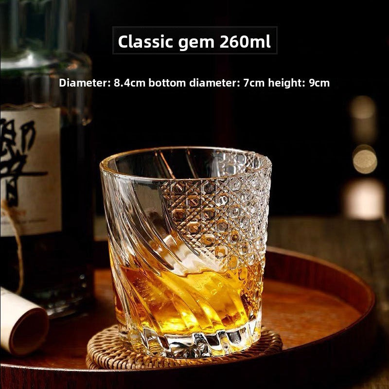 Glass Whiskey Cup