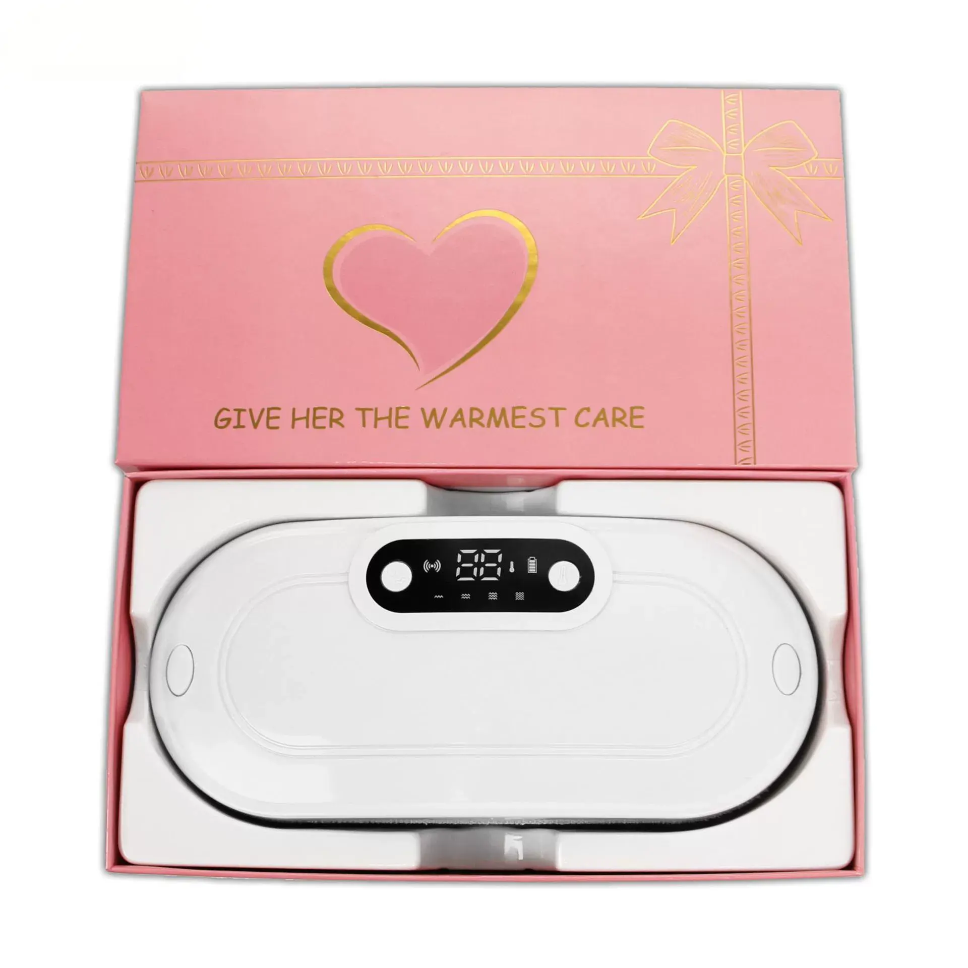 Women's Electric Heating and Vibration Warming Belt for Menstrual Period Massage and Uterus protecting Function Home-use