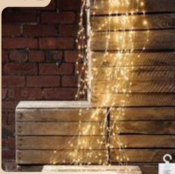 led copper wire lamps decorate the tail lights