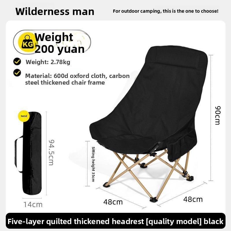 Camping outdoor folding chair