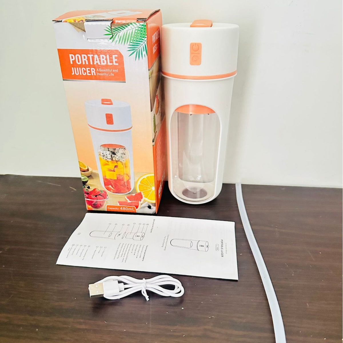 Cross-border portable juicer high color value strong speed small mini juice cup household electric juice cup