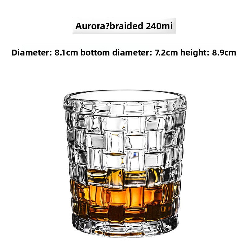 Glass Whiskey Cup