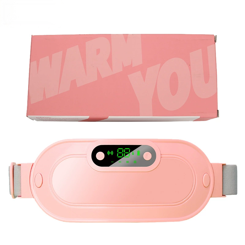Women's Electric Heating and Vibration Warming Belt for Menstrual Period Massage and Uterus protecting Function Home-use