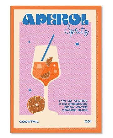 Cocktail Mojito juice drink bar Old-fashioned wall art canvas painting