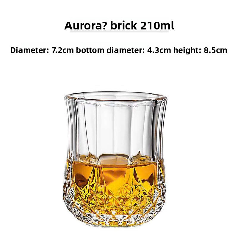 Glass Whiskey Cup