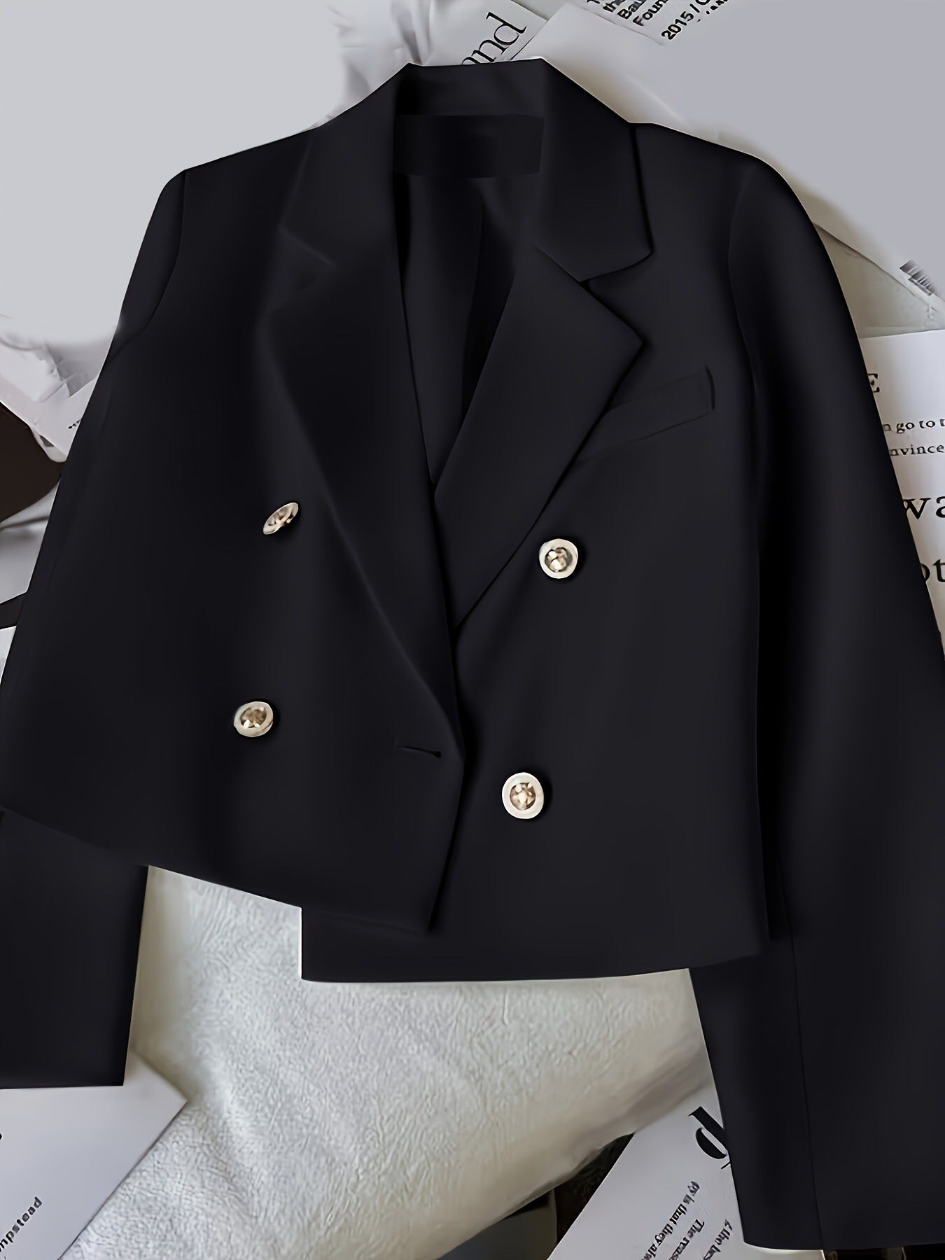 Women Casual Suit Jacket Loose Fit Blazer